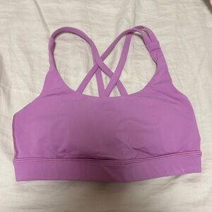 lululemon pink sports bra